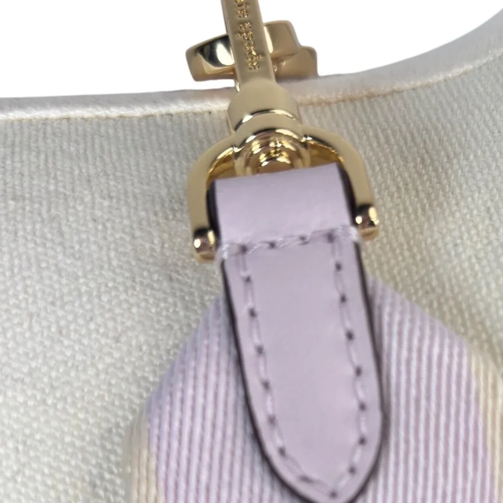 NWOT Kate Spade Bag Strap Guitar Strap Lavender Webbing Adjustable Crossbody OS